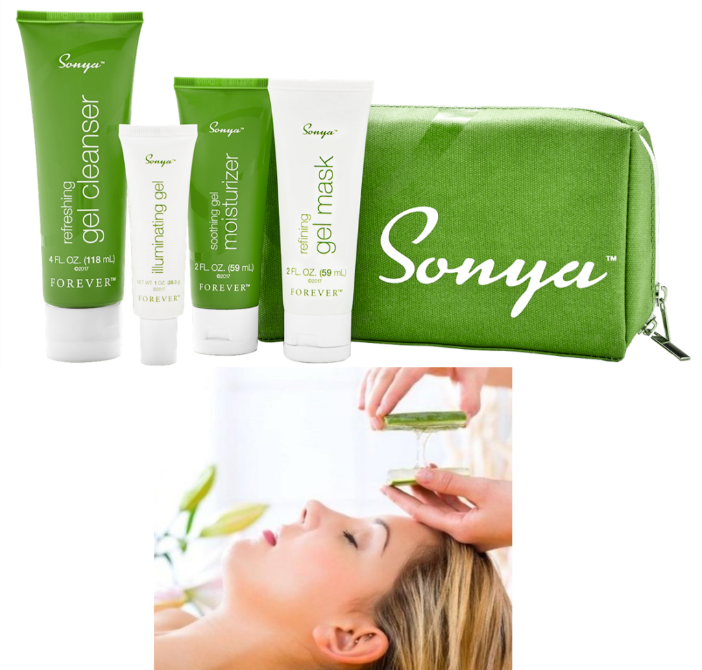 sonya-hudvård-gel-baserad-serie-aloe-vera-ingredienser