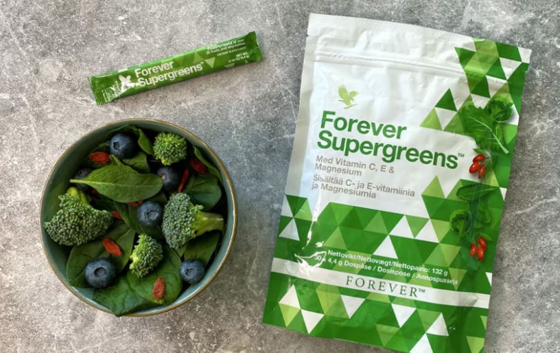 forever-super-greens-grönsaker-broccoli-pulver-tillskott